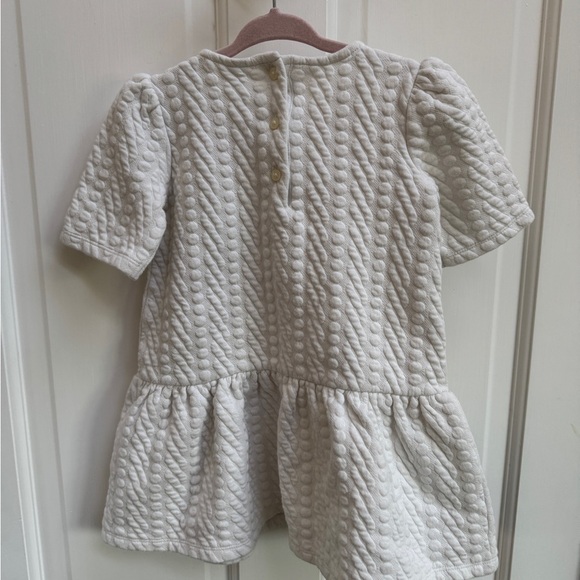 Janie & Jack 3T White and Red Plaid Bow 3/4 Sleeve Girls Formal Christmas Blouse - Picture 5 of 5